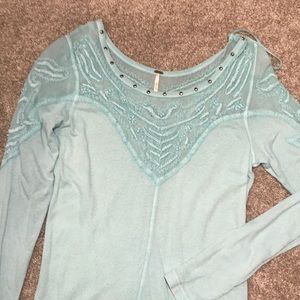 Free people long sleeve top